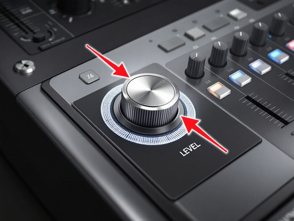 reglage simple du volume grace à un bouton  et c'est tout 